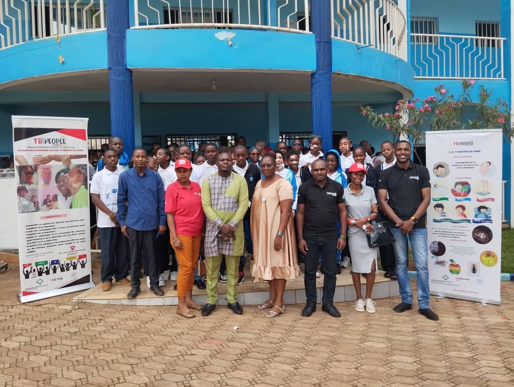 TBpeople renforce la communication autour de la tuberculose auprès des élèves du collège Marie Albert Prestige