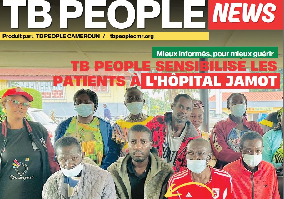 TB PEOPLE SENSIBILISE LES PATIENTS À L’HÔPITAL JAMOT